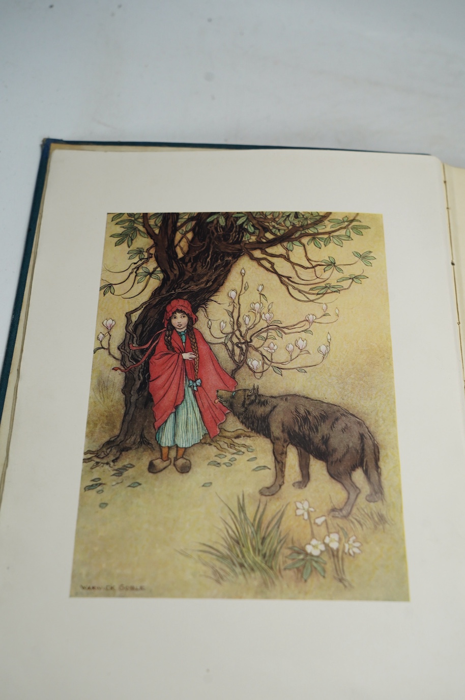 [Craik, Mrs.] - The Fairy Book: the best popular fairy stories set and rendered anew ... with 32 coloured plates (by Warwick Goble) with captioned guards; original gilt pictorial and decorated cloth, roy. 8vo. 1913. Cond